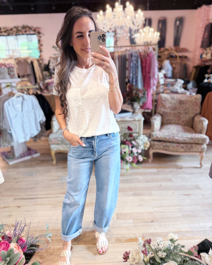 The Lila Tee - White