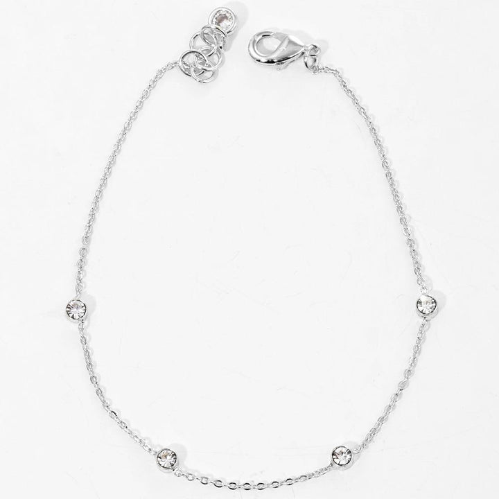 Dainty Stone Crystal Bracelet