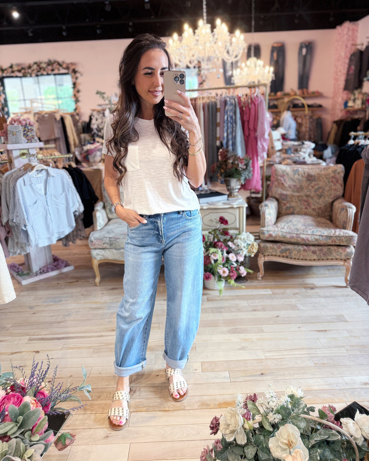 The Lila Tee - White