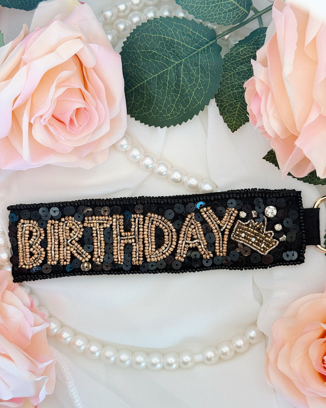 It's Your Birthday Keychain - Black