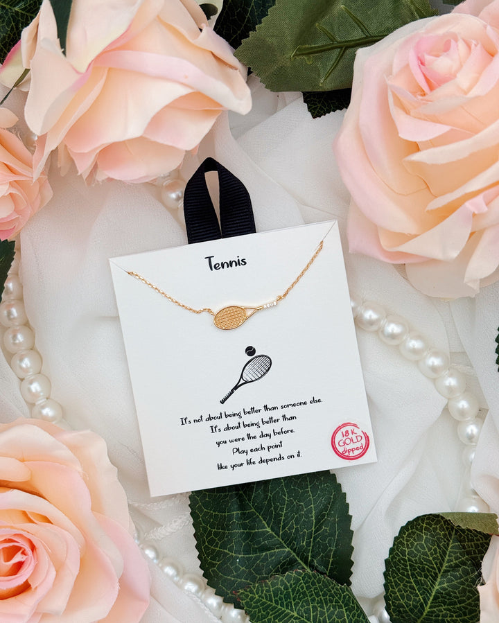 The Tennis Enthusiast Necklace
