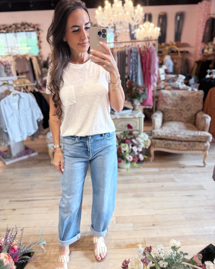 The Lila Tee - White