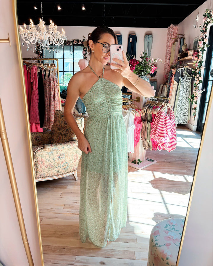 Honolulu Halter Dress