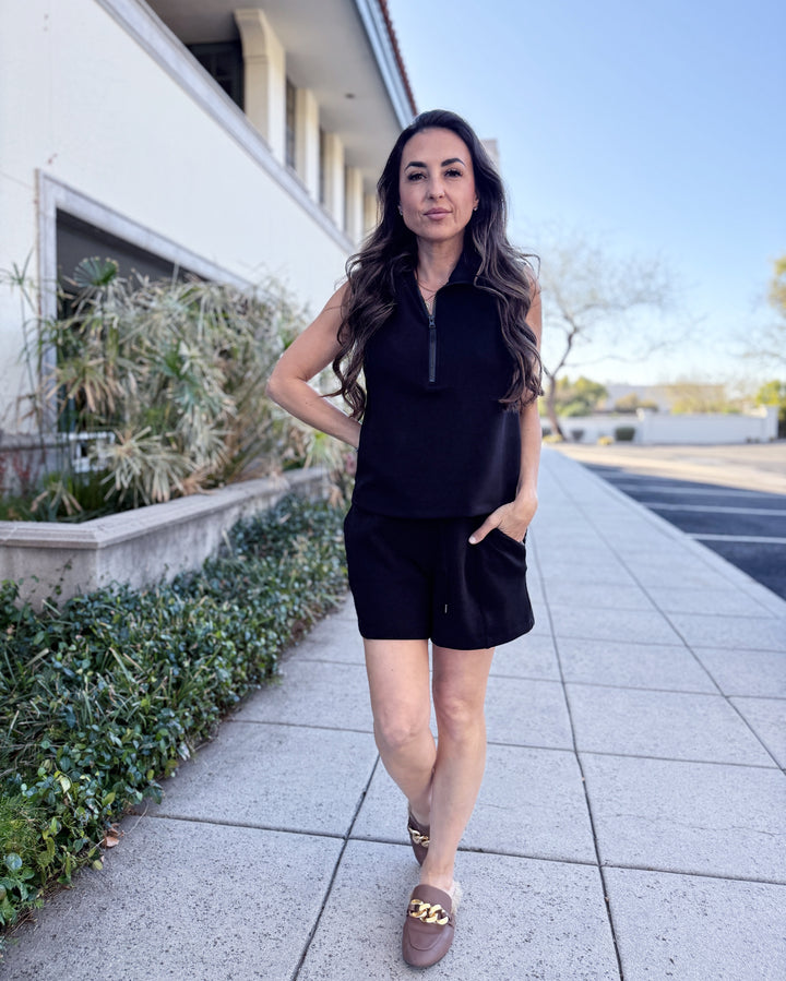 Trendy woman posing