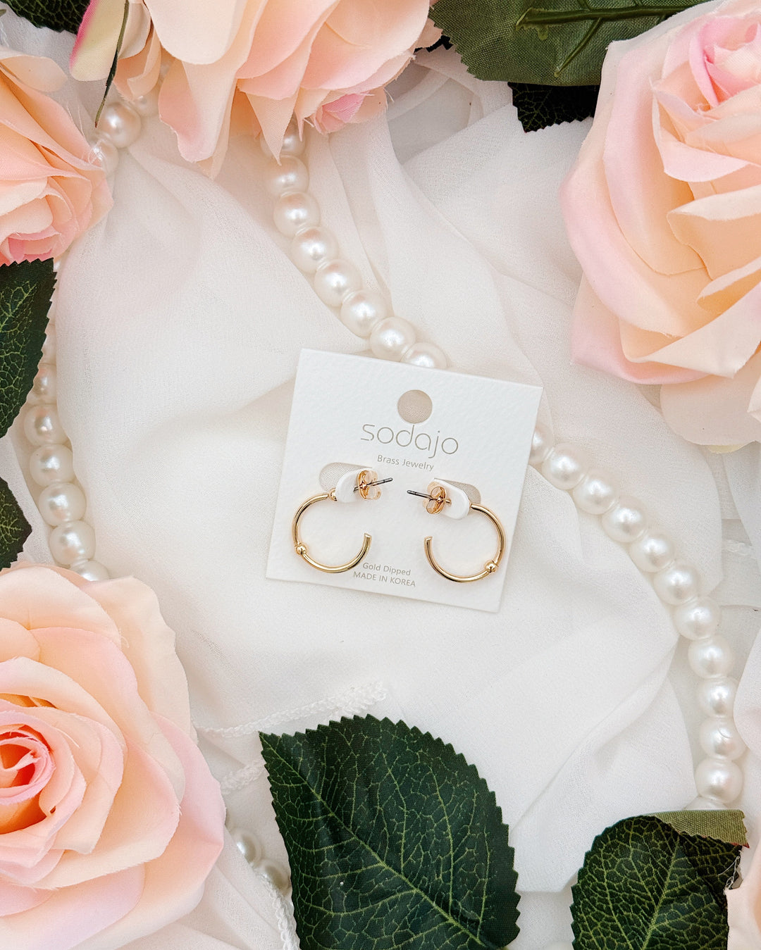 The Haley Hoop Earring