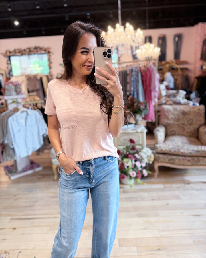 The Lila Tee - Pink