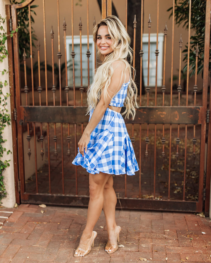 The Lila Mini Plaid Dress