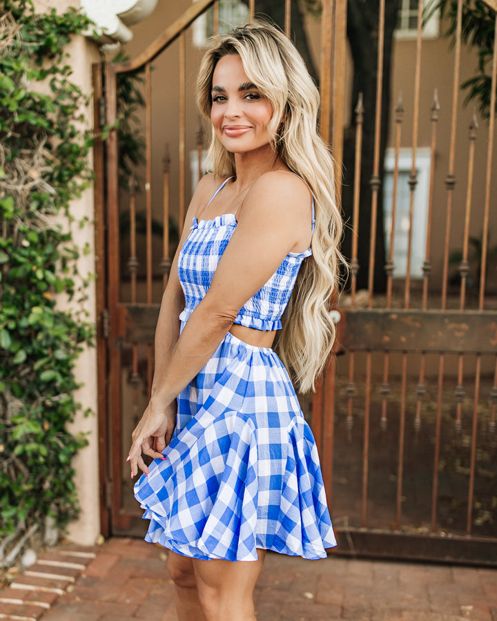 The Lila Mini Plaid Dress