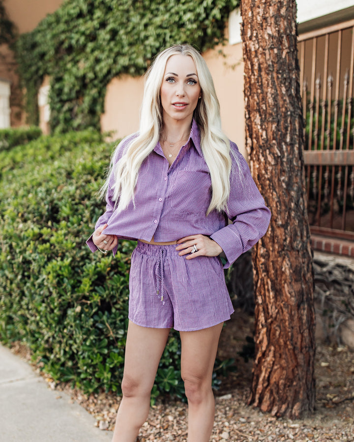The Dahlia Drawstring Shorts