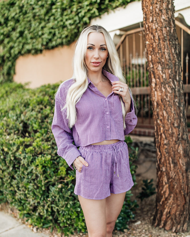 The Dahlia Drawstring Shorts