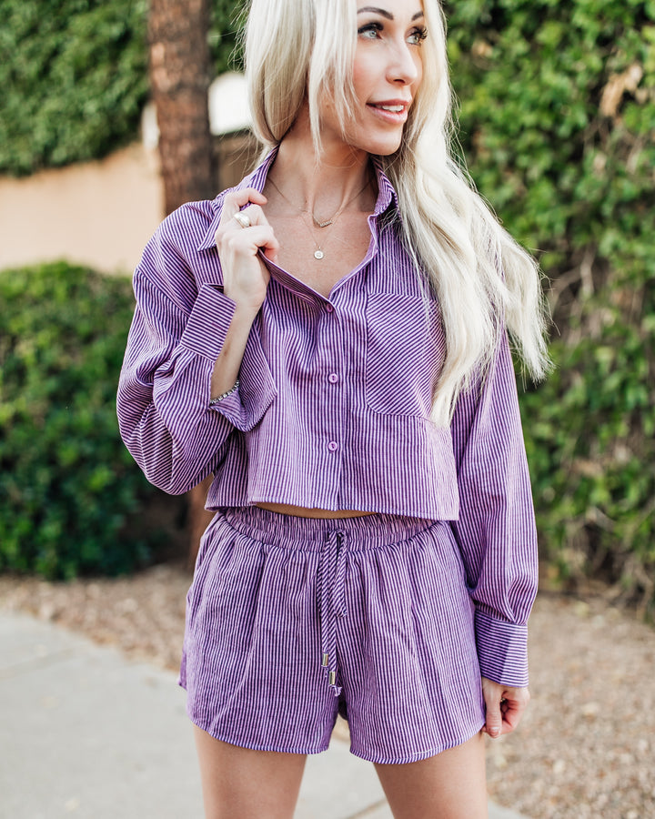 The Dahlia Drawstring Shorts