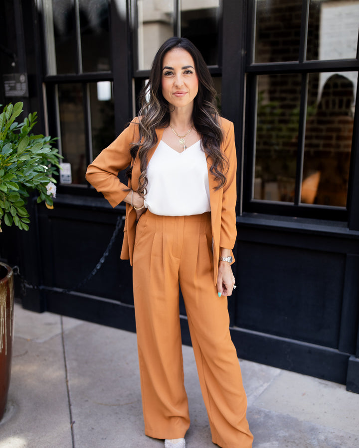 The Romy Blazer - Butterscotch