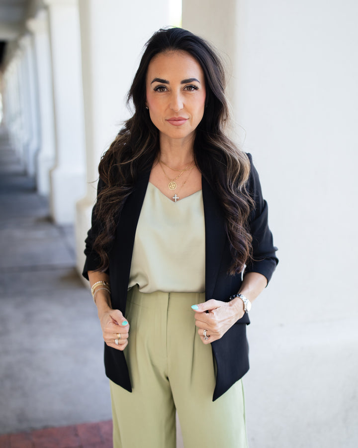 The Romy Blazer - Black