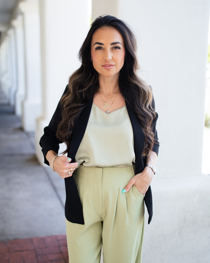 The Romy Blazer - Black