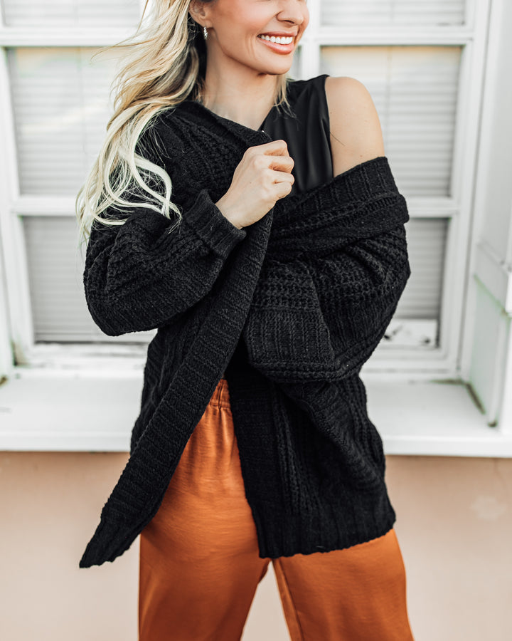 The Charlie Oversized Knit Cardigan