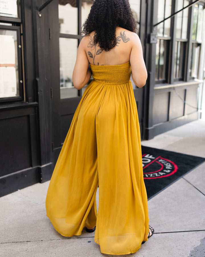 The Josephina Strapless Jumpsuit