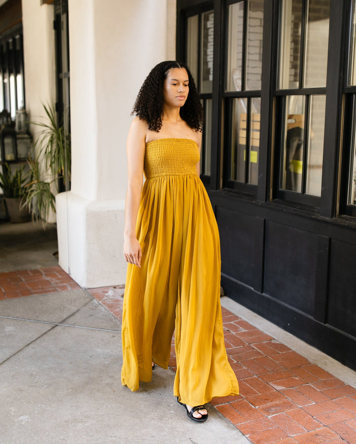 The Josephina Strapless Jumpsuit