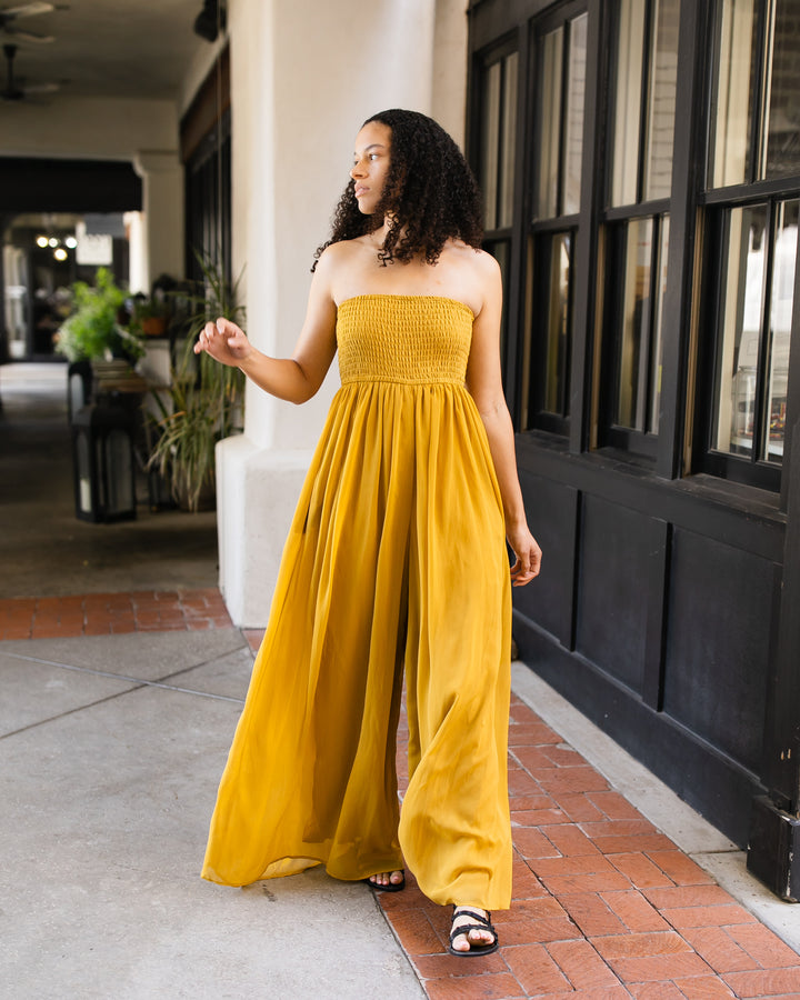 The Josephina Strapless Jumpsuit