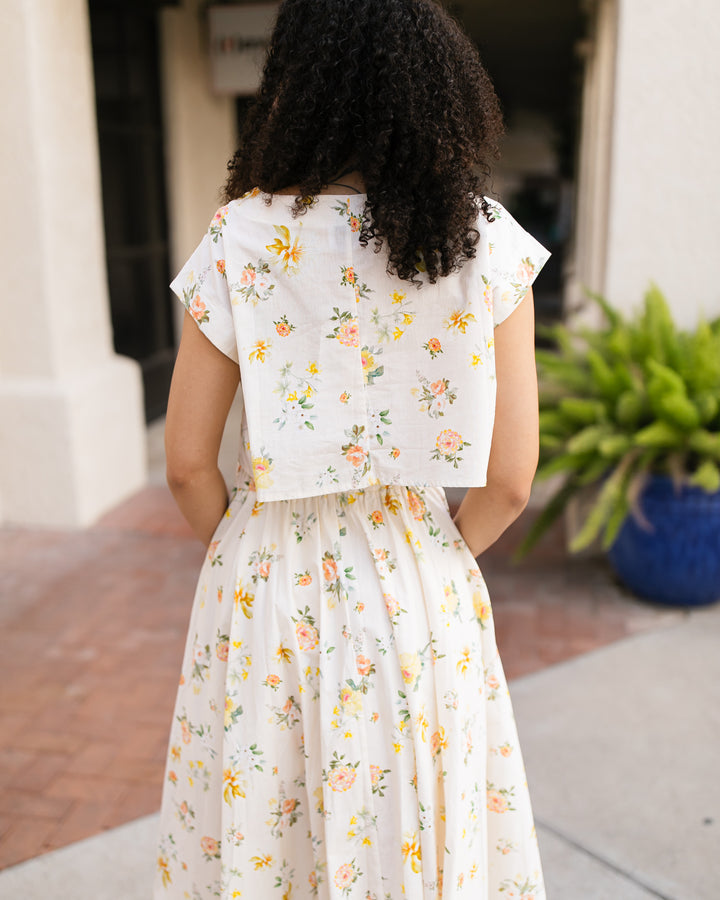 The Vivienne Floral Skirt
