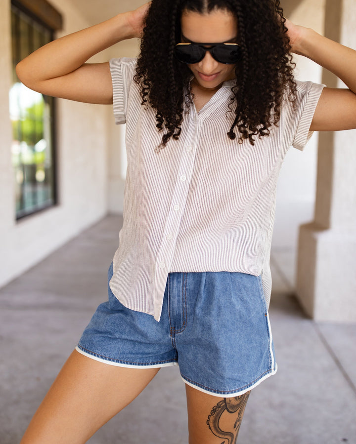 The Livia Striped Top