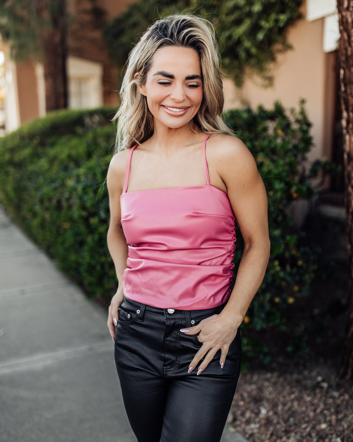 The Daniella Vegan Tank - Bubblegum