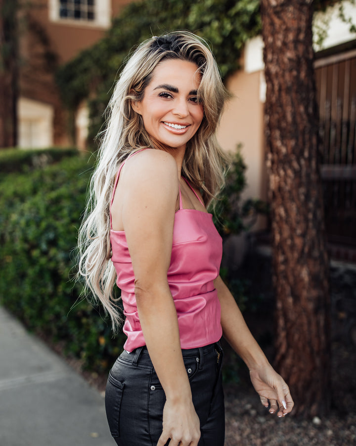 The Daniella Vegan Tank - Bubblegum