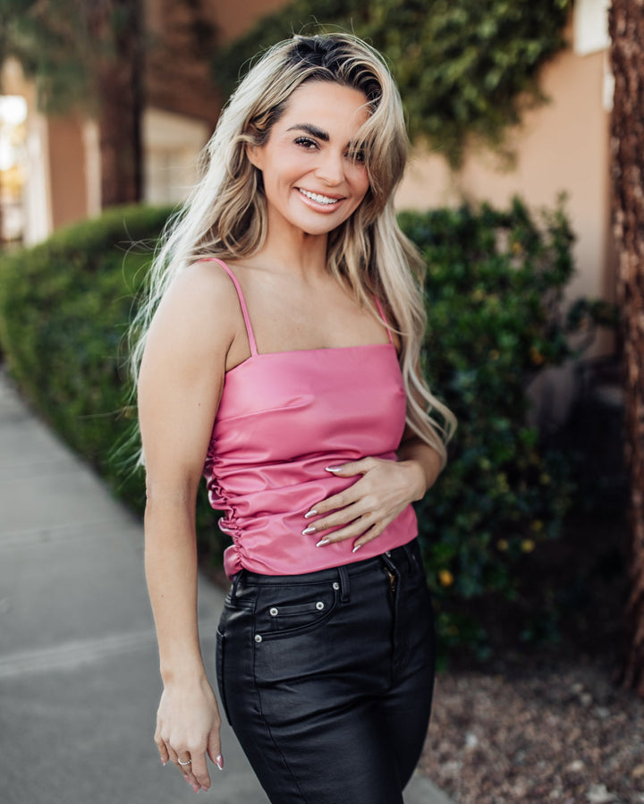 The Daniella Vegan Tank - Bubblegum