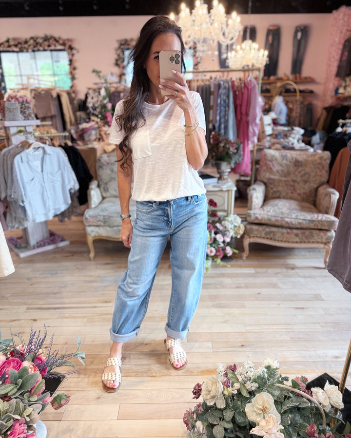The Lila Tee - White