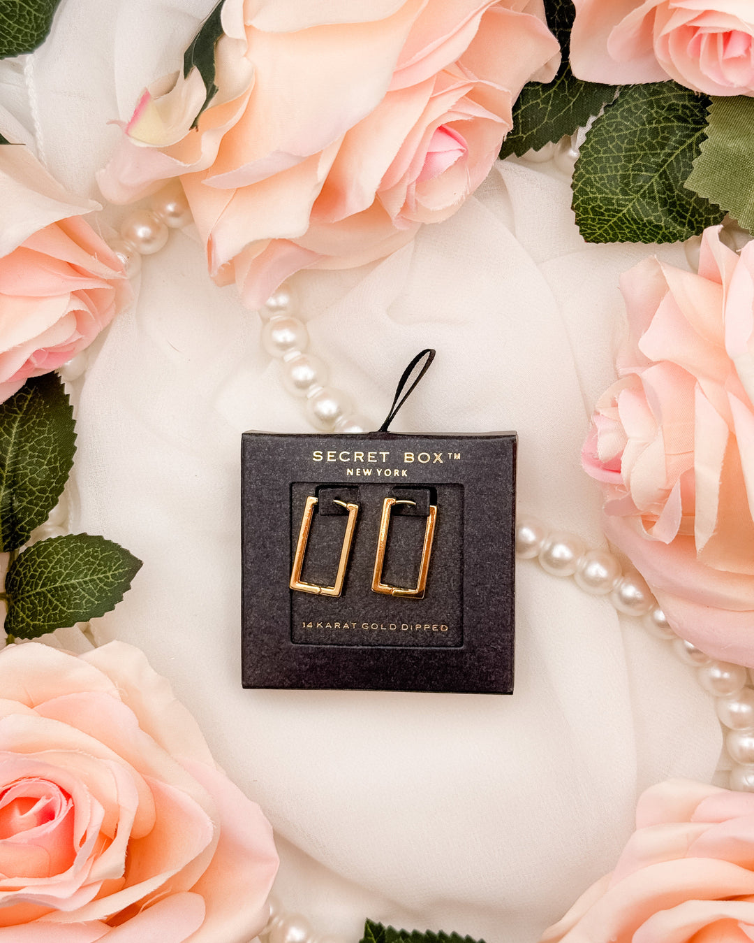 The Reba Rectangle Earring