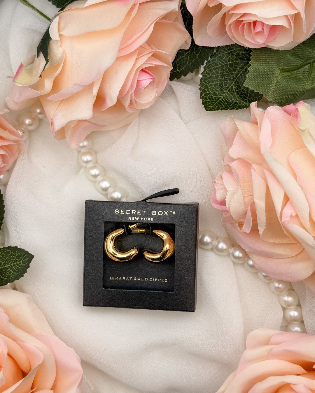 Classic Bold Hoops – Gold Dipped