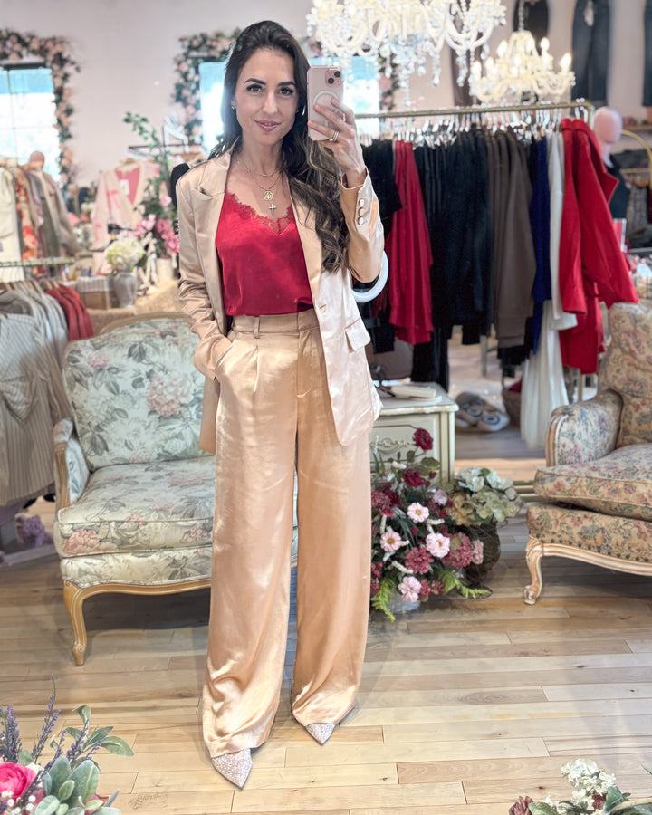 Romette Satin Pants