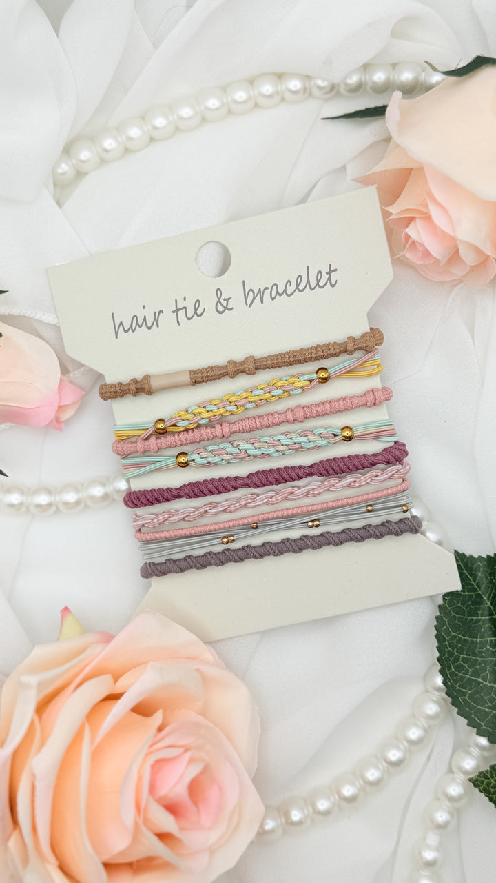 Boho Duo Hair Tie Bracelets