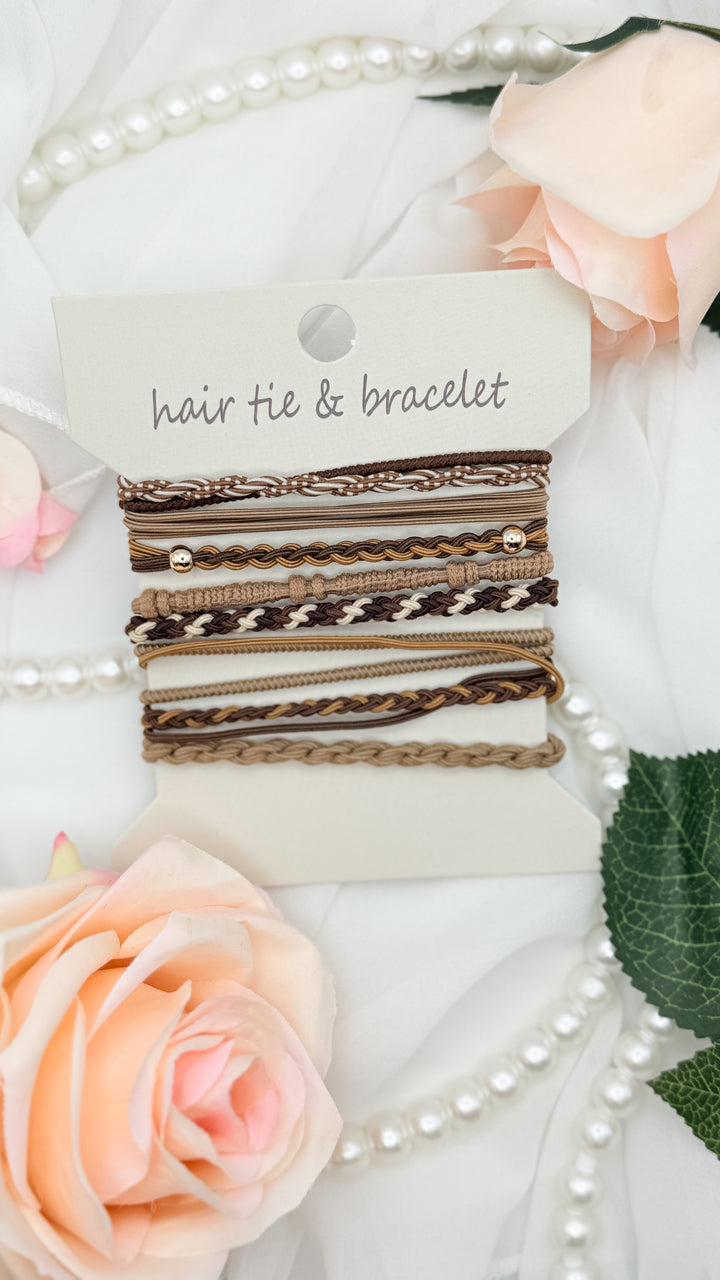Boho Duo Hair Tie Bracelets