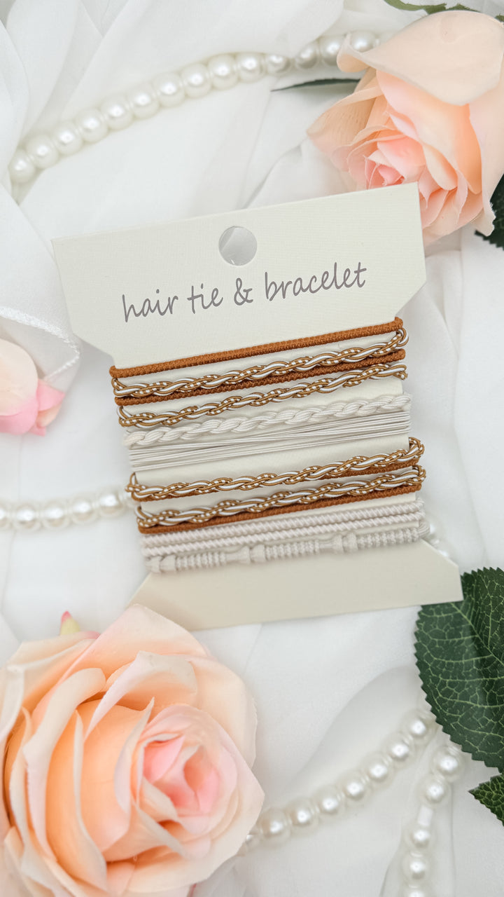 Boho Duo Hair Tie Bracelets