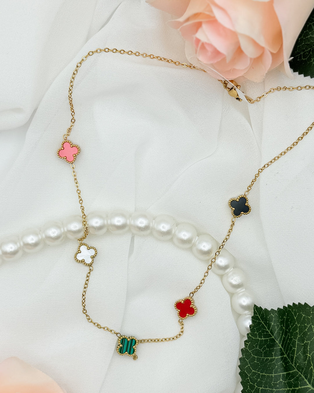 The Clover Color Pop Necklace