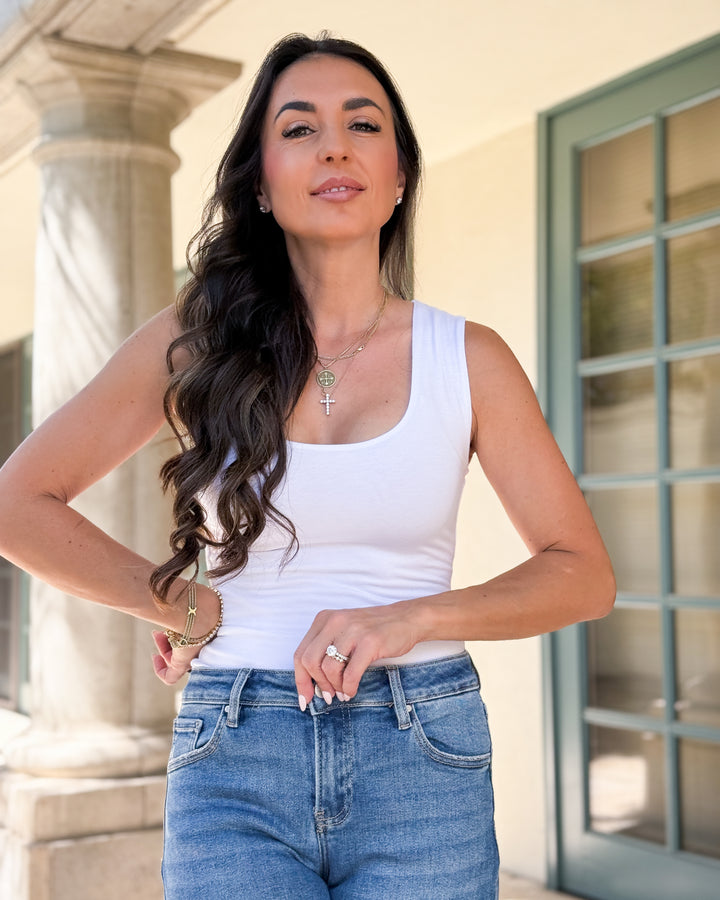 The Kate Tank - White