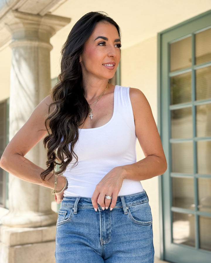 The Kate Tank - White