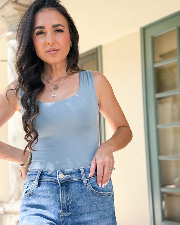 The Kate Tank - Blue Gray