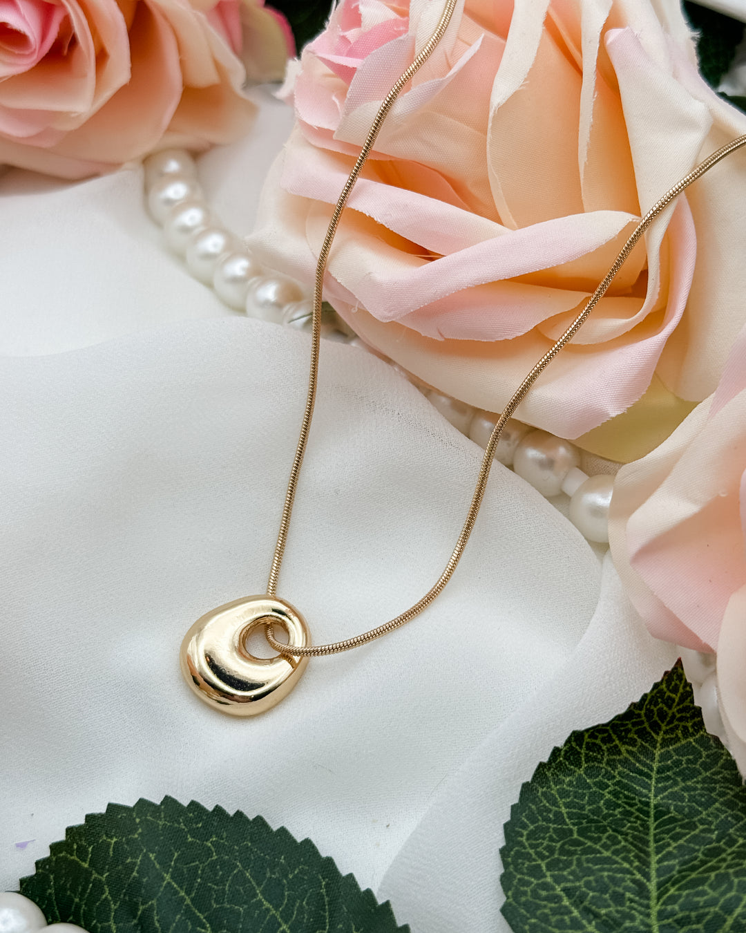 The Iris Bubble Pendant Necklace