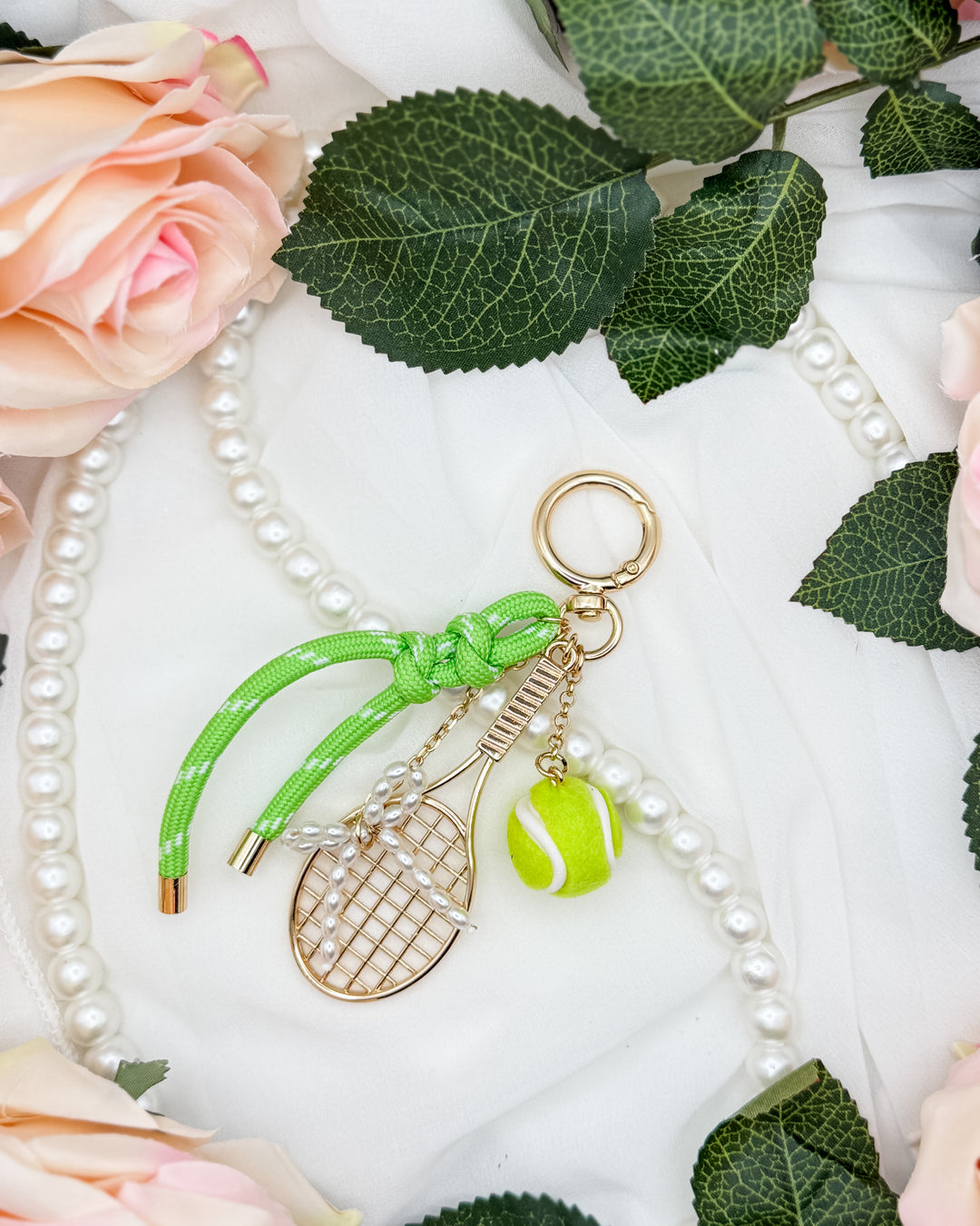 Tennis Bag Charm Keychain