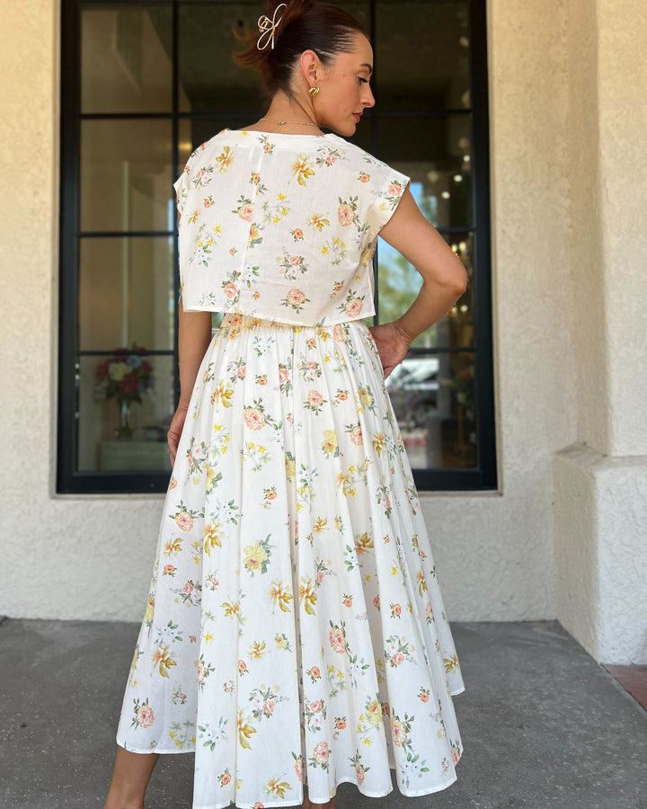 The Vivienne Floral Skirt
