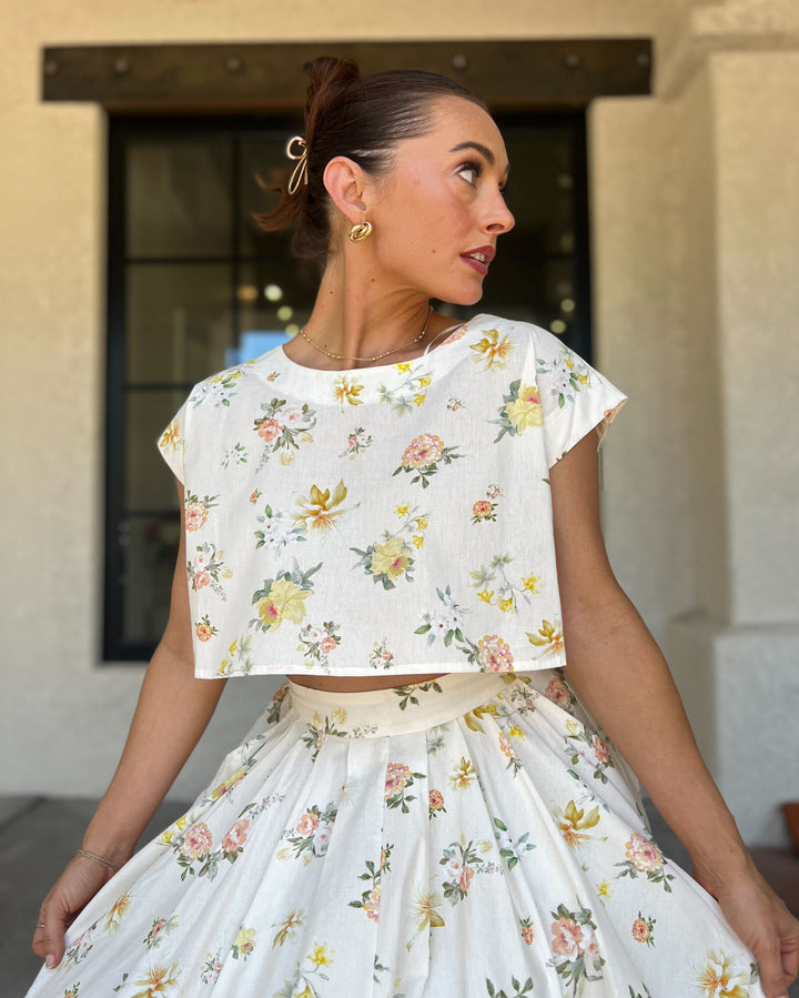 The Vivienne Floral Top