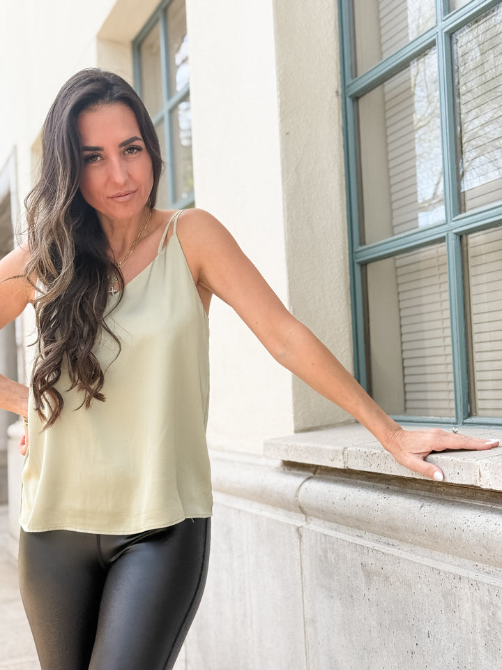 The Executive Cami - Sage