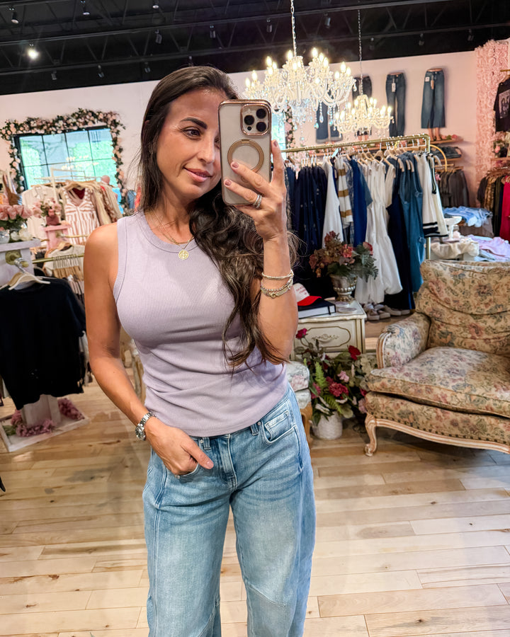 The Talia Tank - Lilac