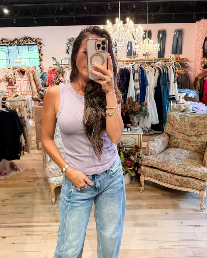 The Talia Tank - Lilac