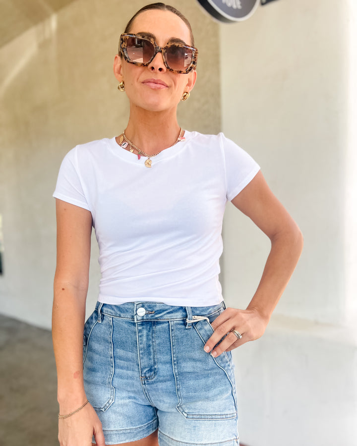 Rachel Everyday Tee - White