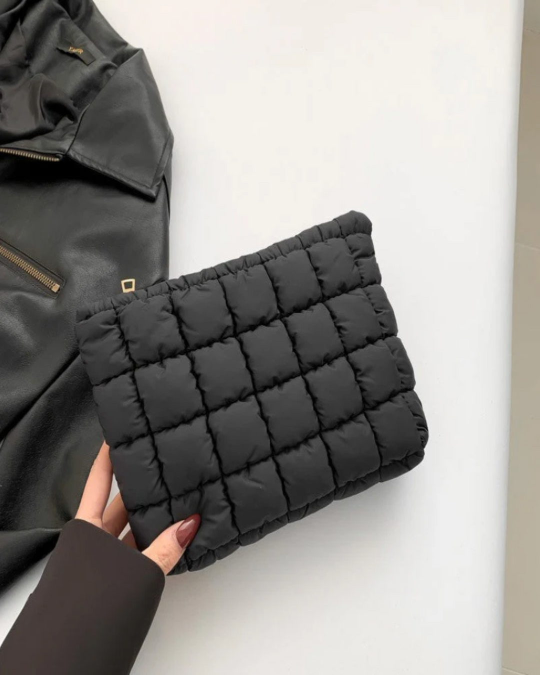 Puffy Cosmetic Bag - Black