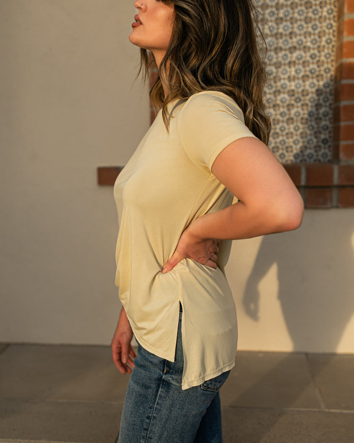 The Favorite Modal Tee - Pink