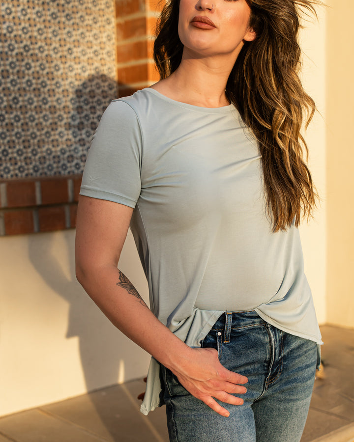 The Favorite Modal Tee - Pink