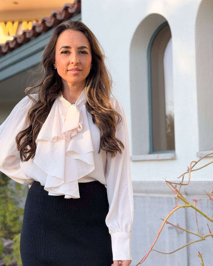 The Emily Ruffle Blouse